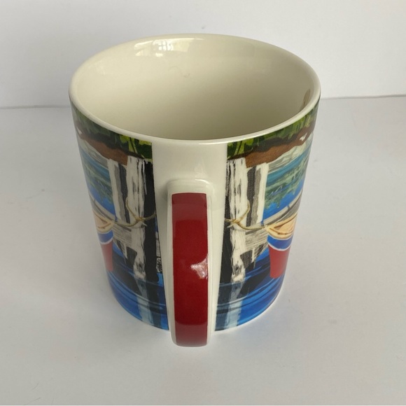 Dog Mug with Golden Retriever Puppies on a boat PAPERPRODUCTS Design Two Can Art - Picture 14 of 16